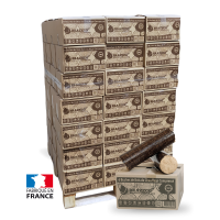 Bois densifié premium Brazeco - Palette
