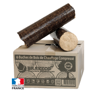 Bois densifié premium Brazeco - carton