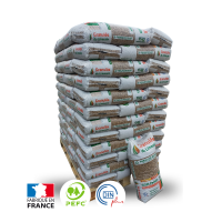 Granulés de bois GDM en palette
